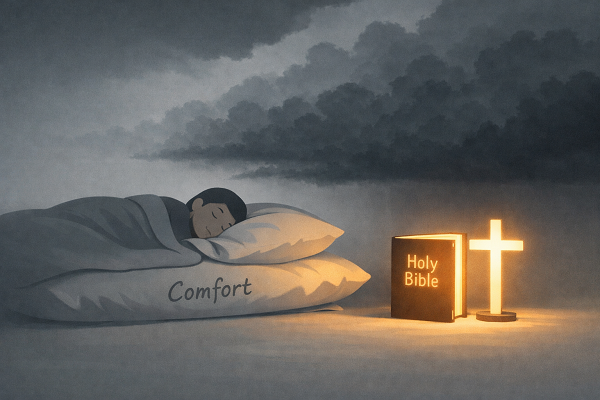 Warning Against Being at Ease